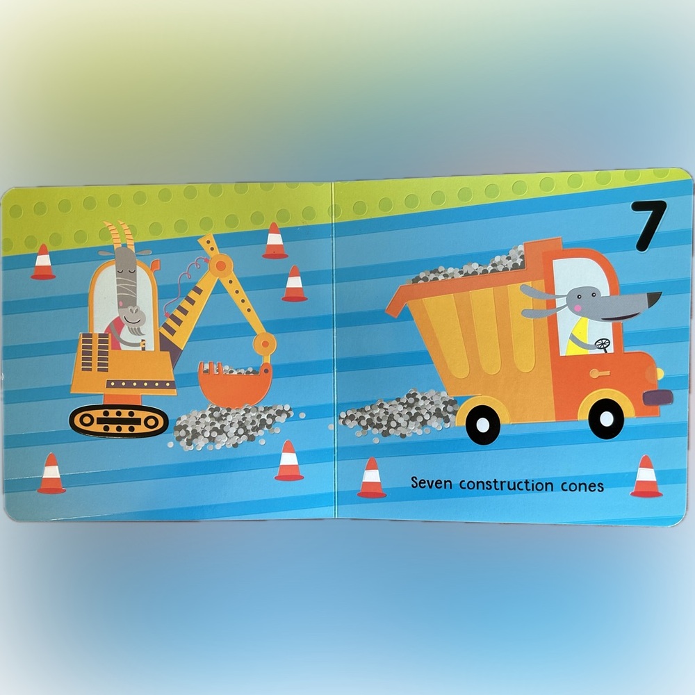 BOOKS WITH BUMPS | Toys | Vehicle Counting Books With Bumps Board Book ...